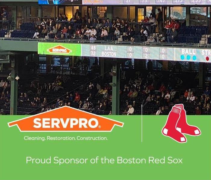 SERVPRO Proud Sponsors of the Boston Red Sox